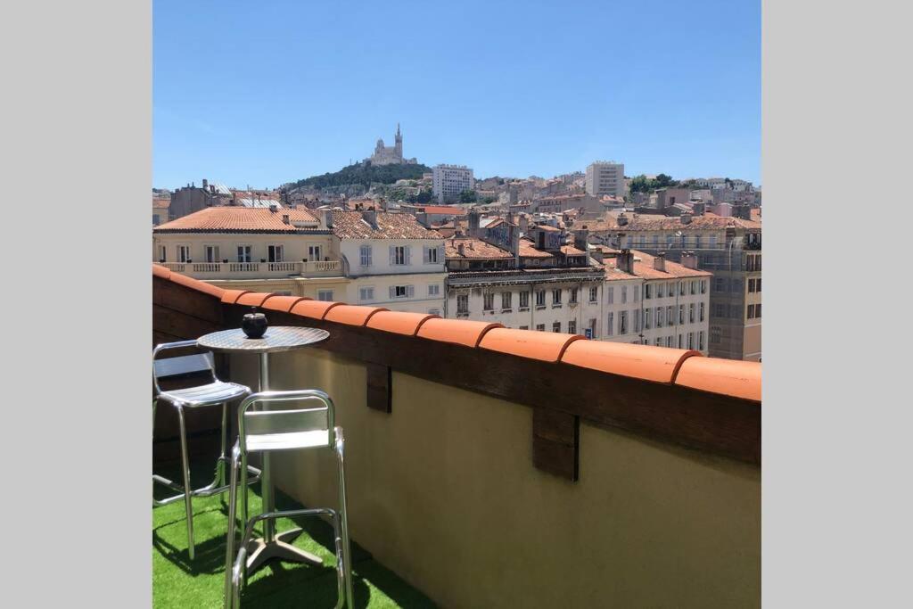 דירות מרסיי Loft Moderne Vue Vieux Port Terrasse Rooftop מראה חיצוני תמונה