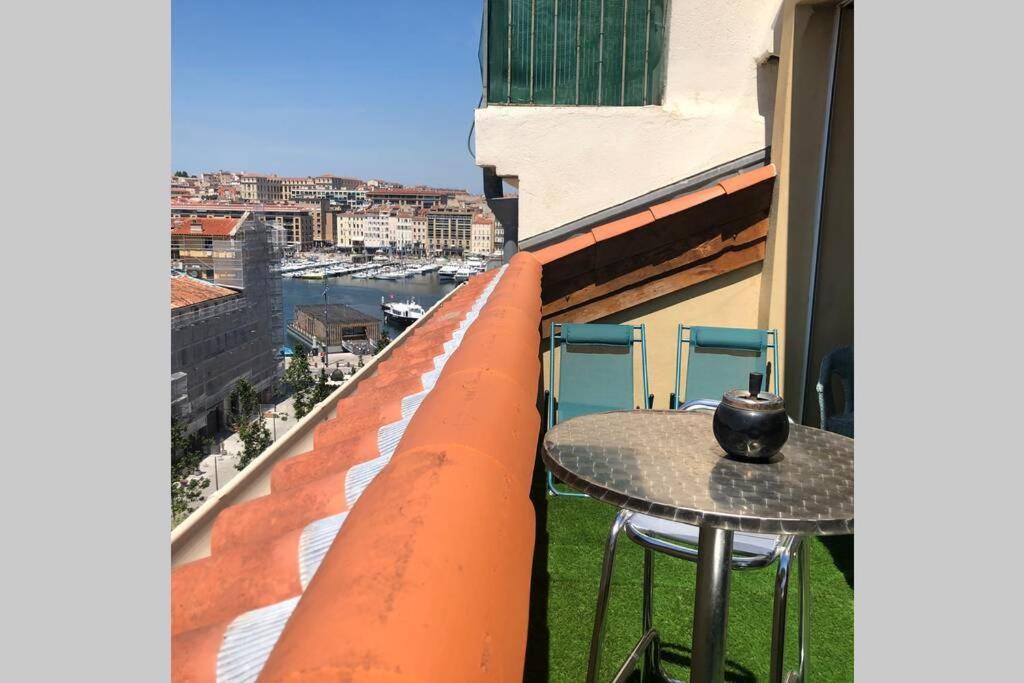 דירות מרסיי Loft Moderne Vue Vieux Port Terrasse Rooftop מראה חיצוני תמונה