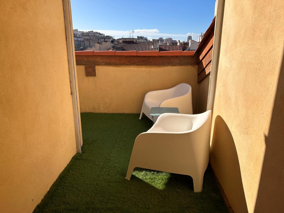 דירות מרסיי Loft Moderne Vue Vieux Port Terrasse Rooftop מראה חיצוני תמונה